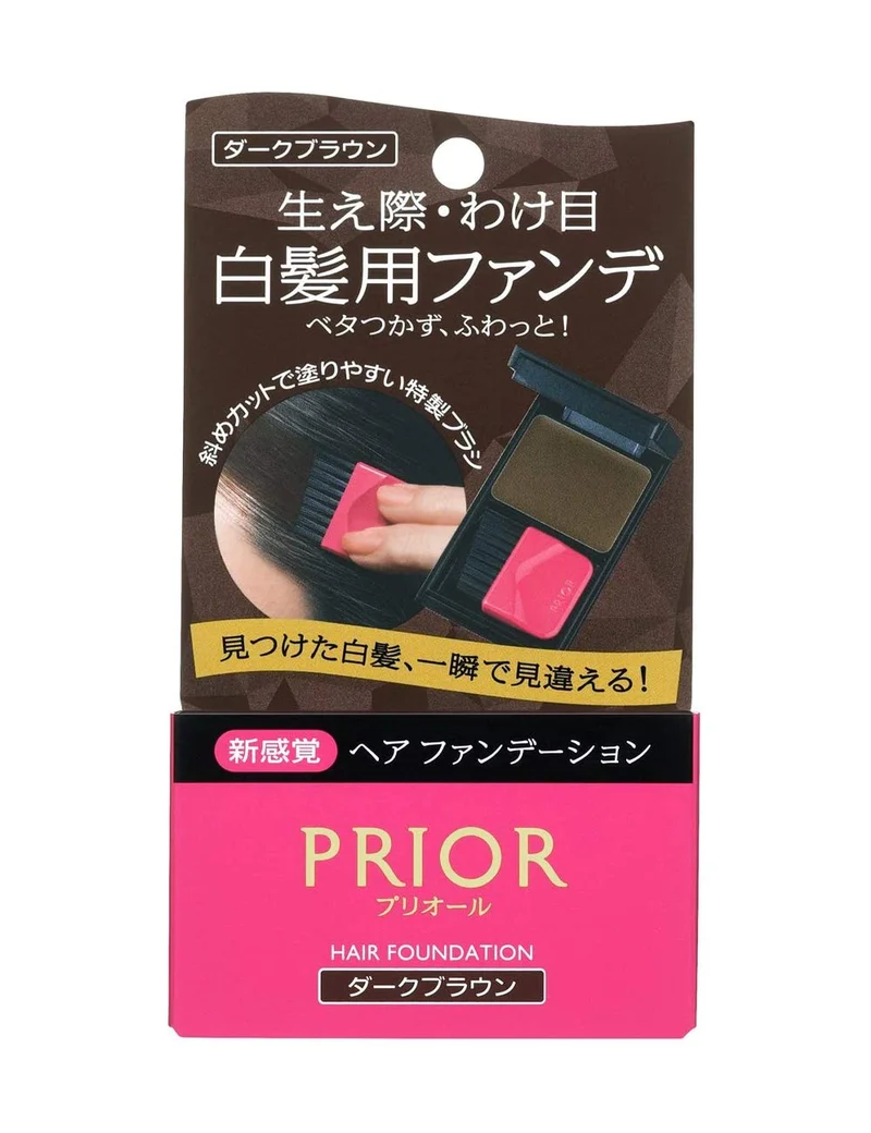 PRIOR Hair Foundation Dark Brown 3.6 g