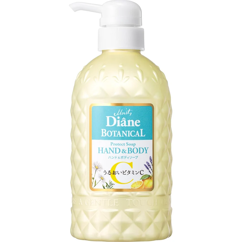 Diane Botanical Vitamin C Ceramide Hand & Body Soap Citrus & White Tea 500ml