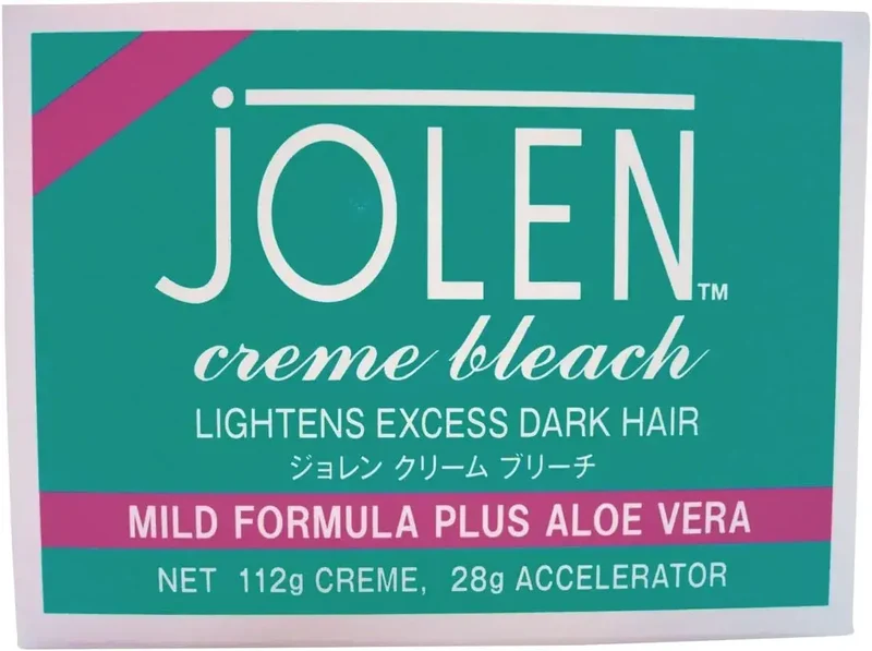 Jolen Hair Lightening Creme Bleach Professional Size 4.9 oz