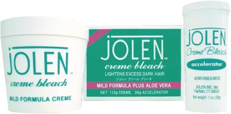 Jolen Hair Lightening Creme Bleach Professional Size 4.9 oz