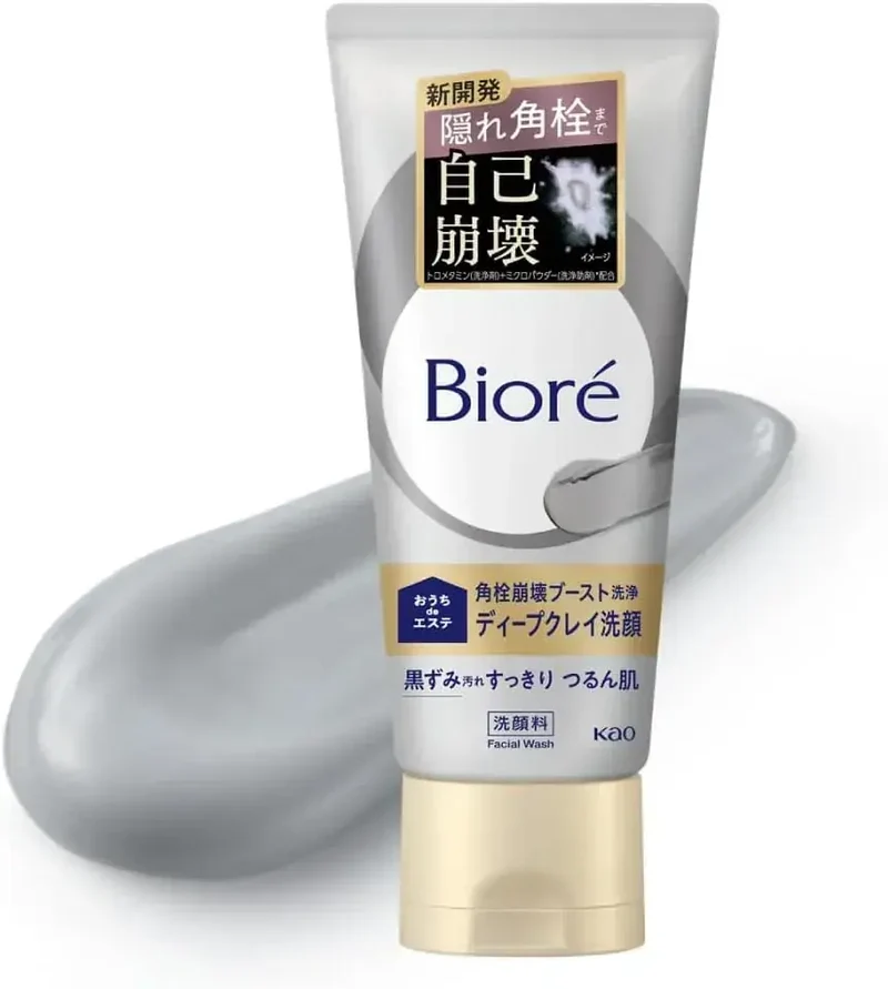 Biore Deep Clay Facial Wash 6.3 oz for Pores & Blackheads