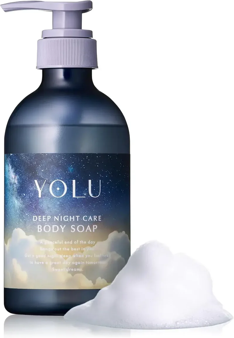 Yolu Deep Night Hydrating Body Wash Bottle 537g for Dry Skin