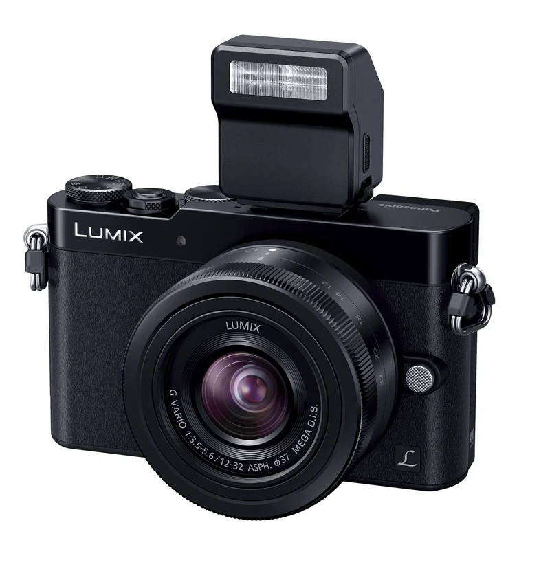 Panasonic Flash light black DMW-FL70-K for DMC GX8 LX100