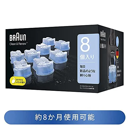 Braun Clean & Renew refill cartridges 8 pcs