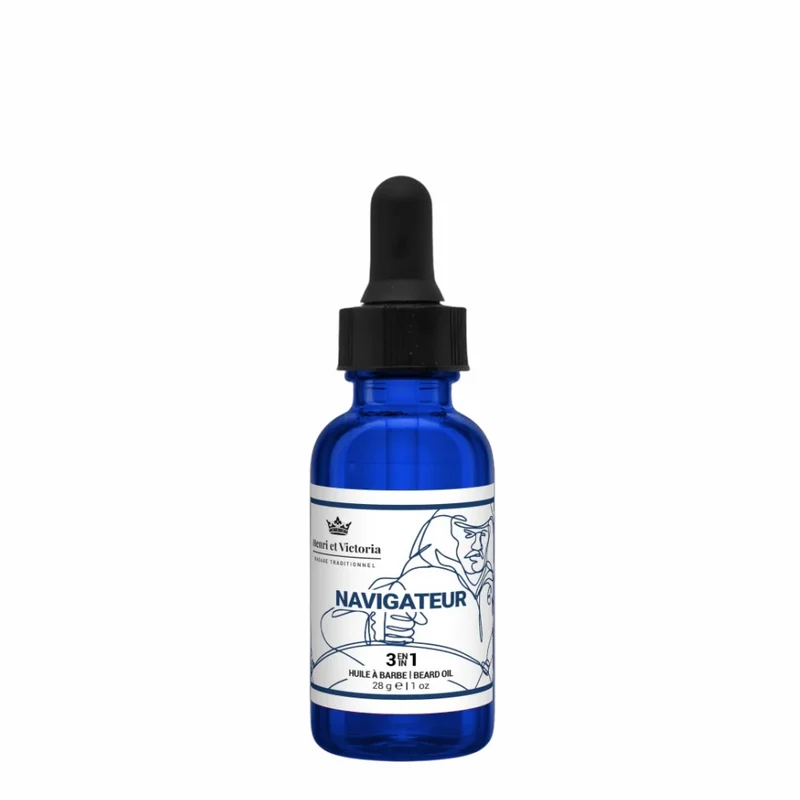 Huile à barbe 3 en 1 "Navigateur" (28g/1.0oz)