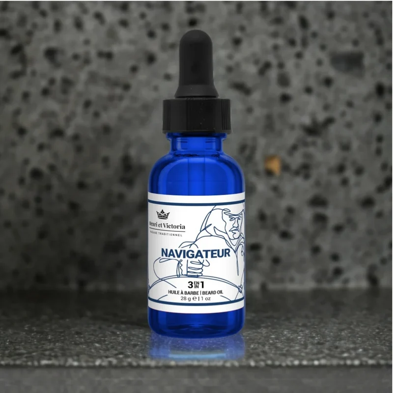 Huile à barbe 3 en 1 "Navigateur" (28g/1.0oz)