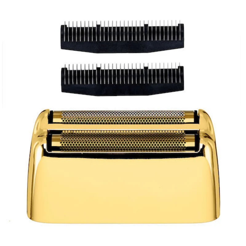 Tête et système de coupe de rechange FXRF2G pour les rasoir à double grille "FoilFXF" - Or