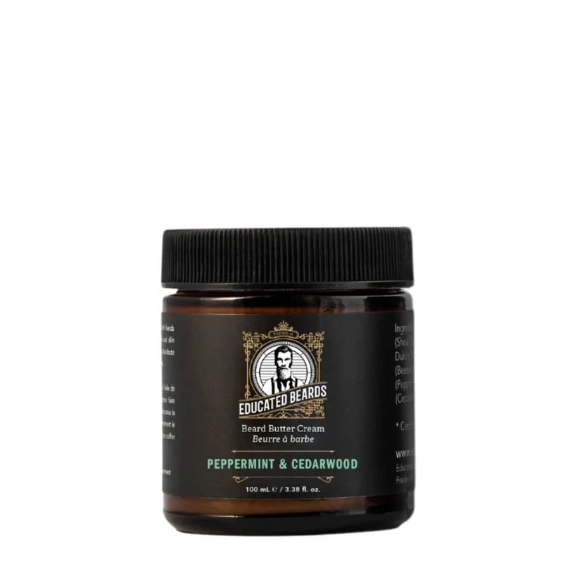 Beurre à barbe en crème "Peppermint Cedarwood" (100ml/3.4oz)