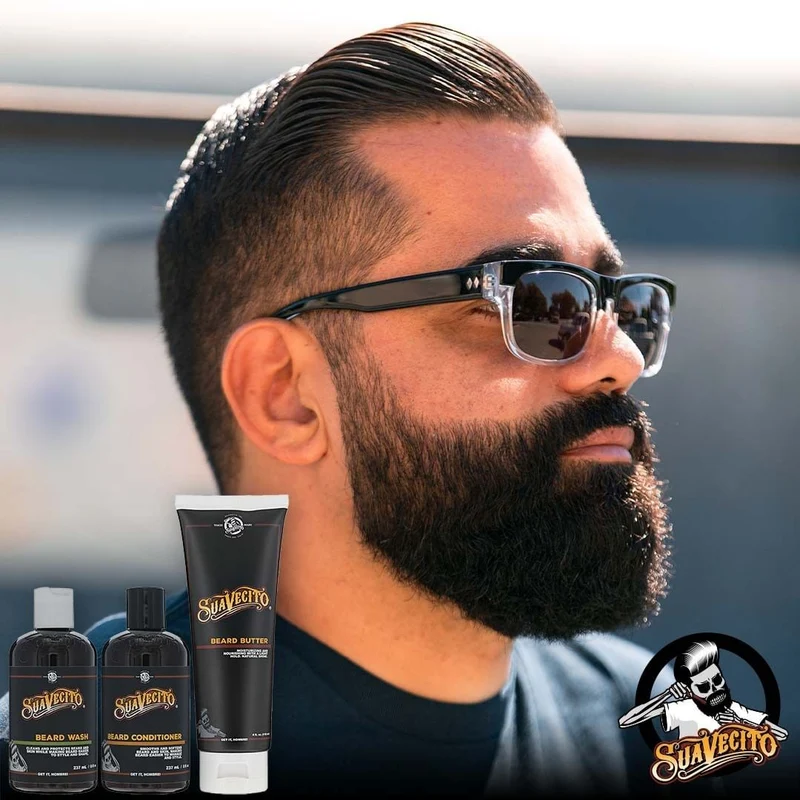 Beurre à barbe "Beard Butter Whiskey Bar" nourrit, hydrate et adoucit - Tenue légère (118ml/4.0oz)