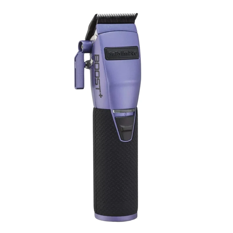 Tondeuse métallique sans fil avec pile lithium-ion "FX870PI Boost+" Édition Influenceur "Franck Da Barber" - Noir et Mauve