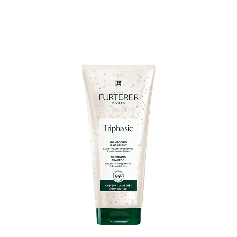 Shampoing épaississant "Triphasic" freine la perte de densité - Favorise la croissance des cheveux