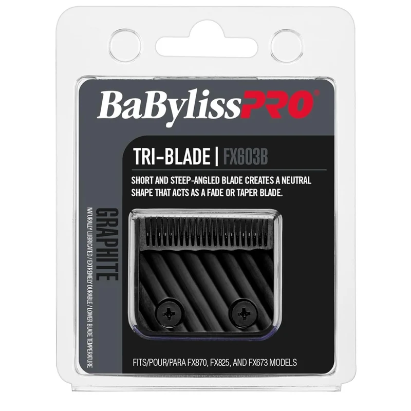 Lame de rechange pour tondeuse FX825 Lame de coin FX603B Graphite - Noir