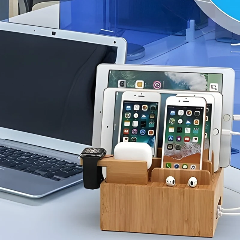 Station de recharge multi-appareils 5 ports USB