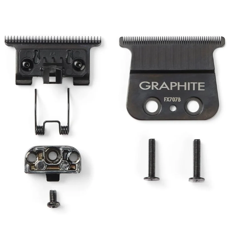 Lame de rechange pour tondeuse FX787 Lame en T à dents fines FX707B Graphite - Noir