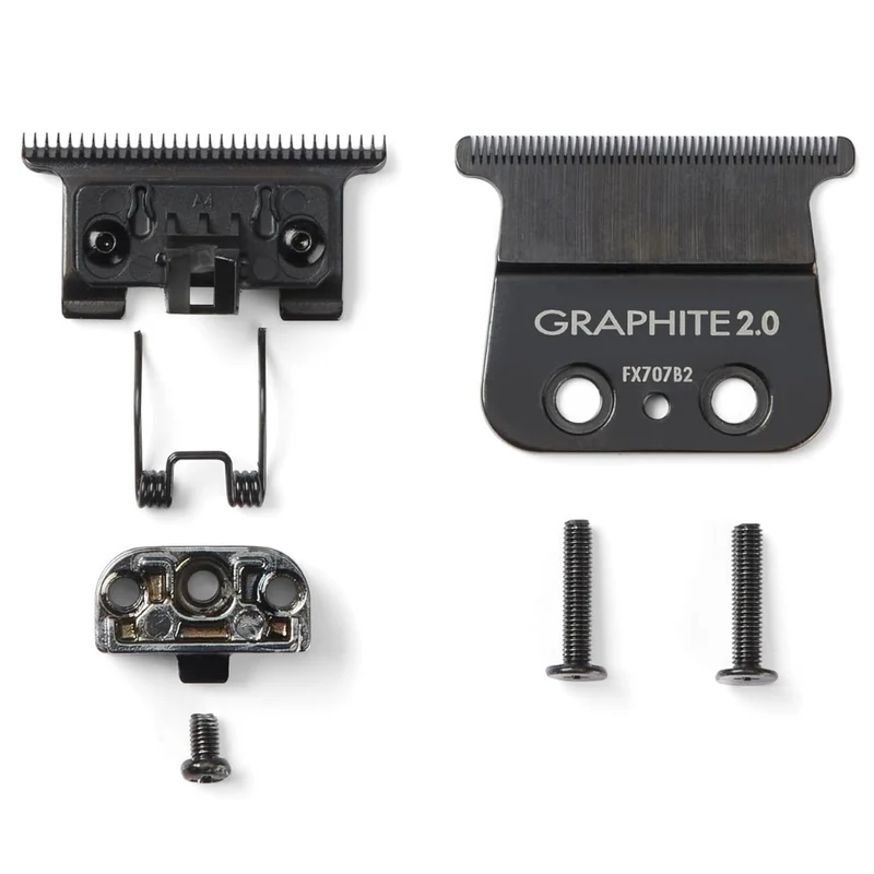 Lame de rechange pour tondeuse FX787 Lame en T à dents profondes de 2mm FX707B2 Graphite - Noir