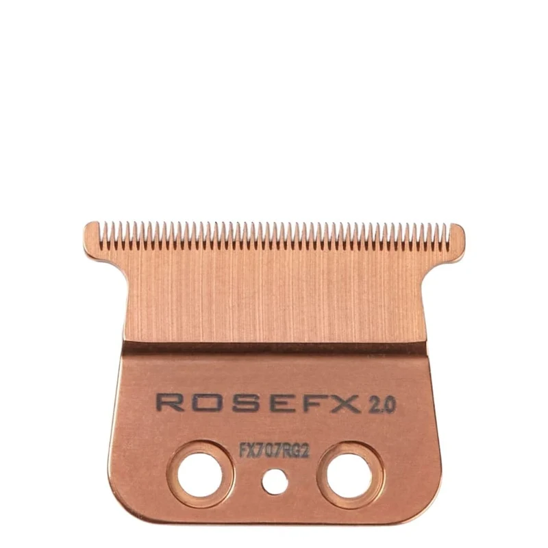 Lame de rechange pour tondeuse FX787 Lame en T à dents profondes de 2mm "FX707RG2" Titanium - Rose or