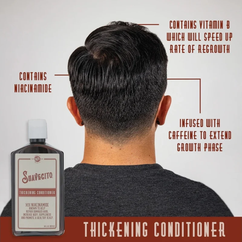Revitalisant épaississant "Thickening Conditioner" avec Niacinamide (237ml/8.0oz)