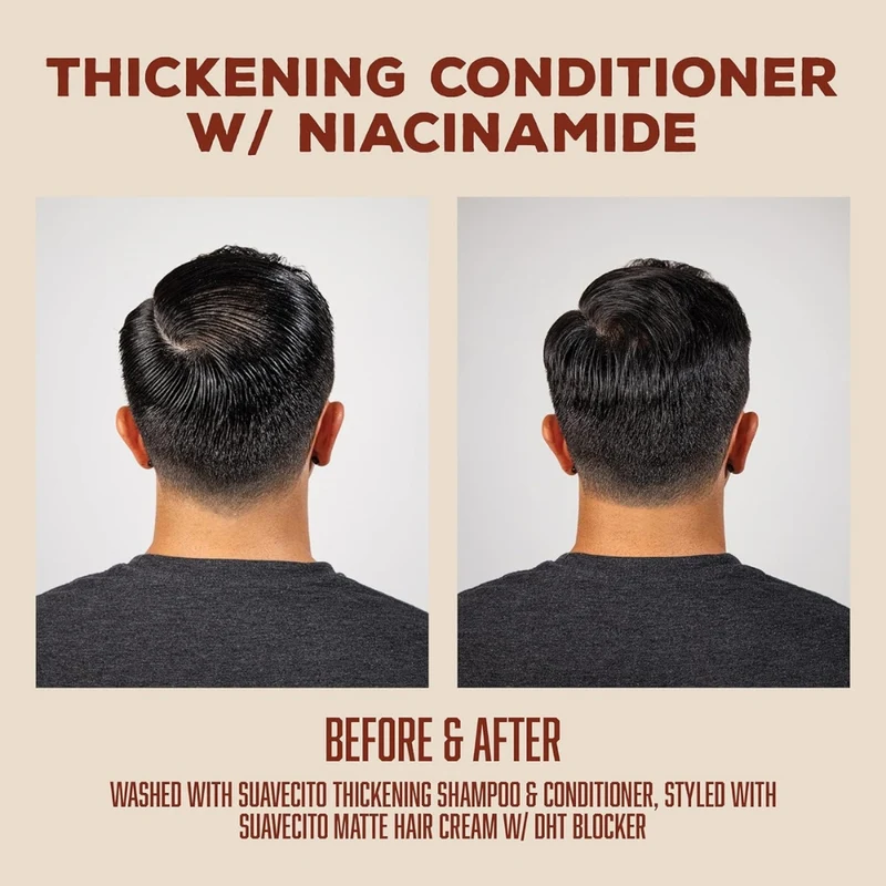 Revitalisant épaississant "Thickening Conditioner" avec Niacinamide (237ml/8.0oz)