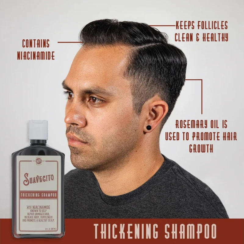 Shampoing épaississant "Thickening Shampoo" avec Niacinamide (237ml/8.0oz)