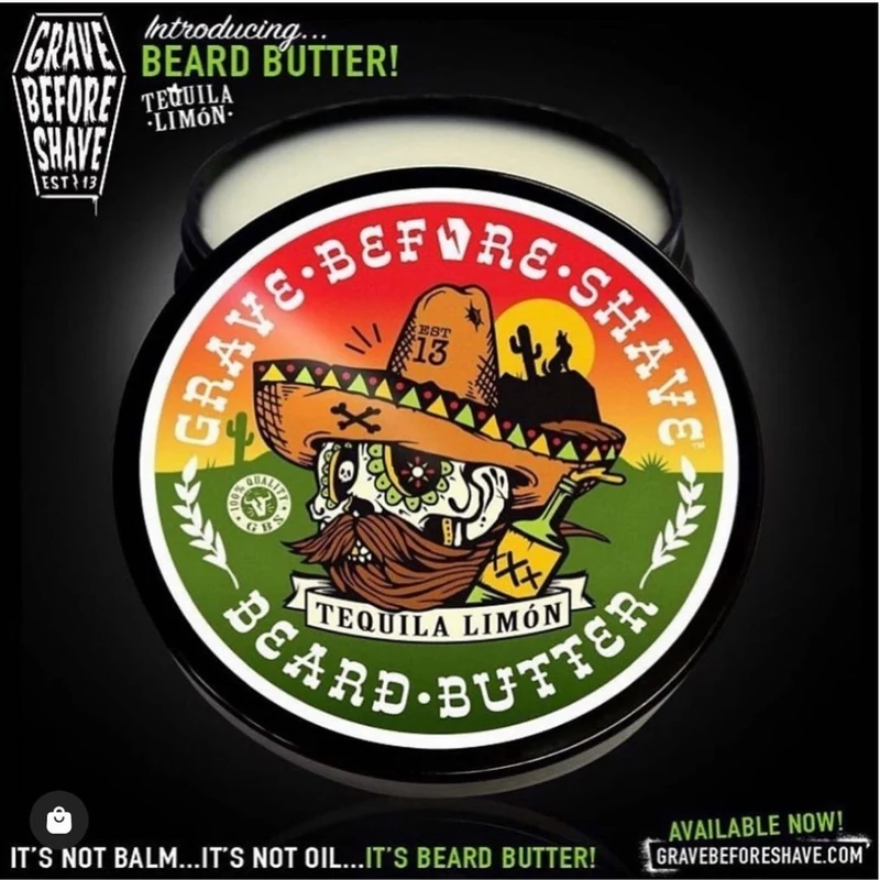 Beurre à barbe "Tequila Limon" (118ml/4.0oz)