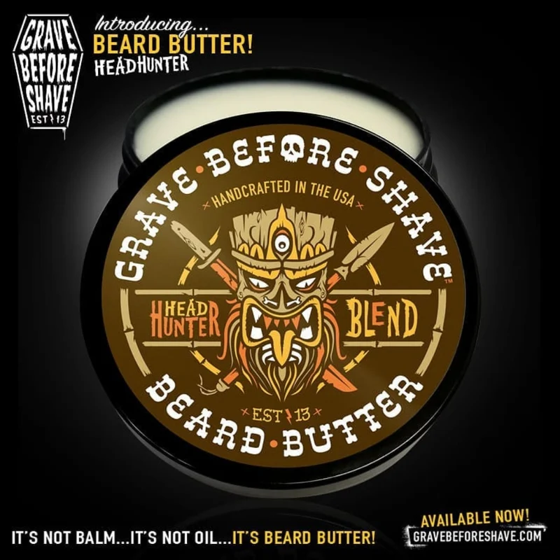 Beurre à barbe "Head Hunter Blend" (118ml/4.0oz)