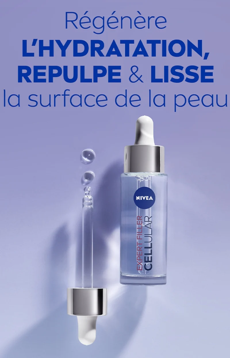 Sérum repulpant - Expert Filler Cellular - Acide hyaluronique - Visage - 30ml