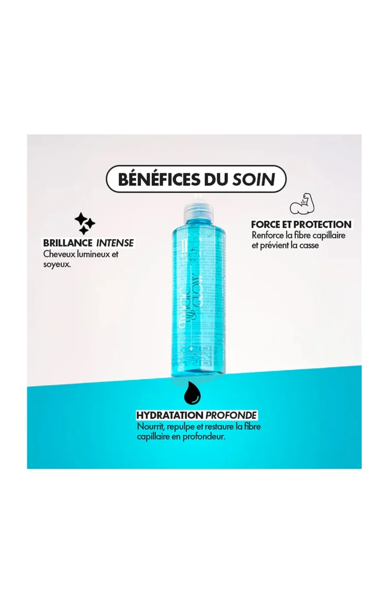 Eau réparatrice - Cheveux secs & cassants - Magic Glow - 200 ml