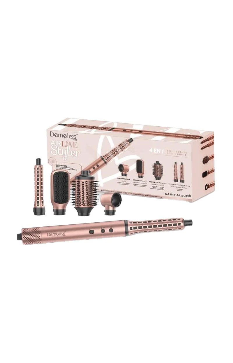 Brosse soufflante 4-en-1 - Airflow Styler - Rose