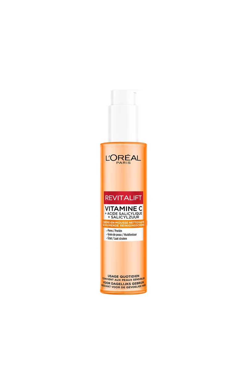 Mousse nettoyante éclat Revitalift - Vitamine C - Visage - 150 ml