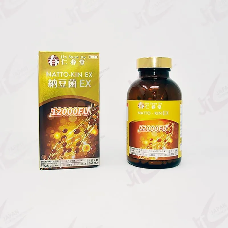 Jinshundo Natto Bacteria Ex 12000FU 3-Month Supply 62545