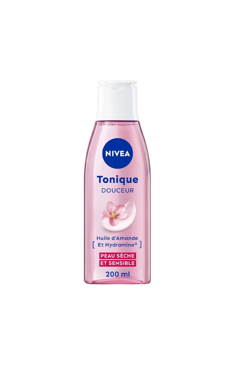 2 lotions toniques - Douceur - Huile d'amande douce - Peaux sèches & sensibles - 200 ml