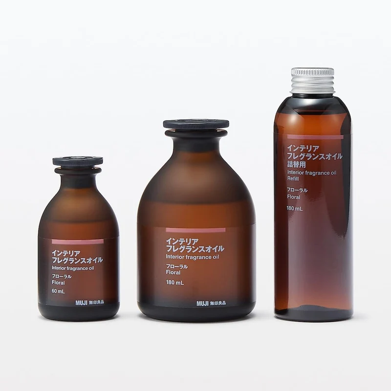 Muji Floral Interior Fragrance Oil 60ml - Aesthetic Home Scent 44594087