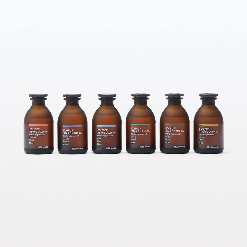 Muji Floral Interior Fragrance Oil 60ml - Aesthetic Home Scent 44594087