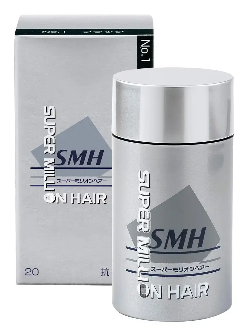 Ruan Super Million Hair 20G No.1 Black For Thinning Hair Loss Alopecia Areata Gray Hair Japan