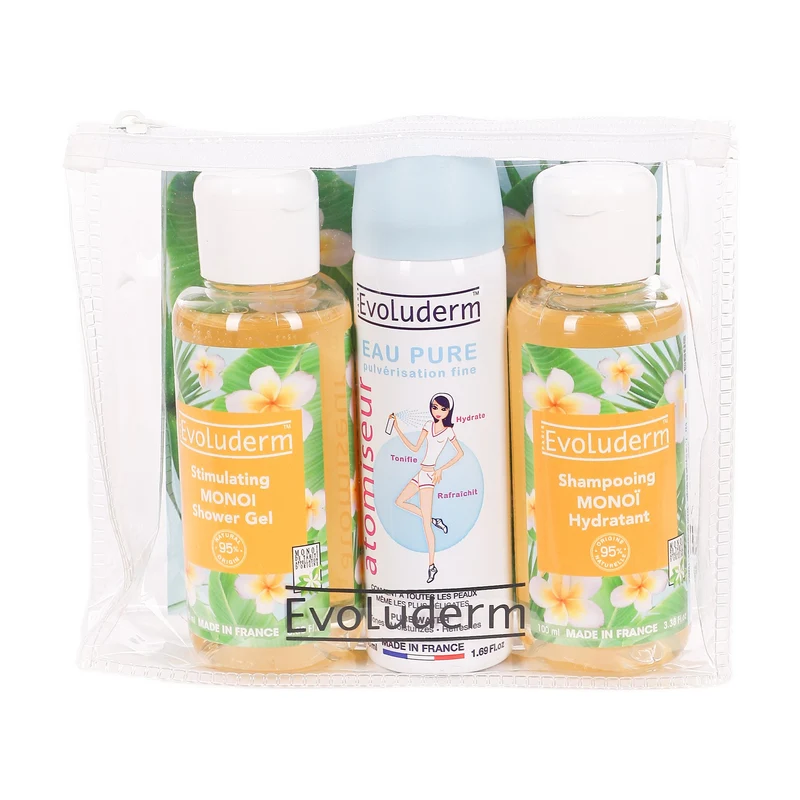Trousse fraicheur au Monoï