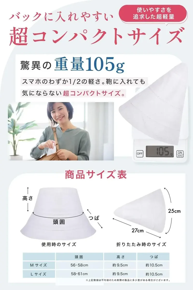 Classic Tokyo Label 100% UV Protection Sun Hat for Women