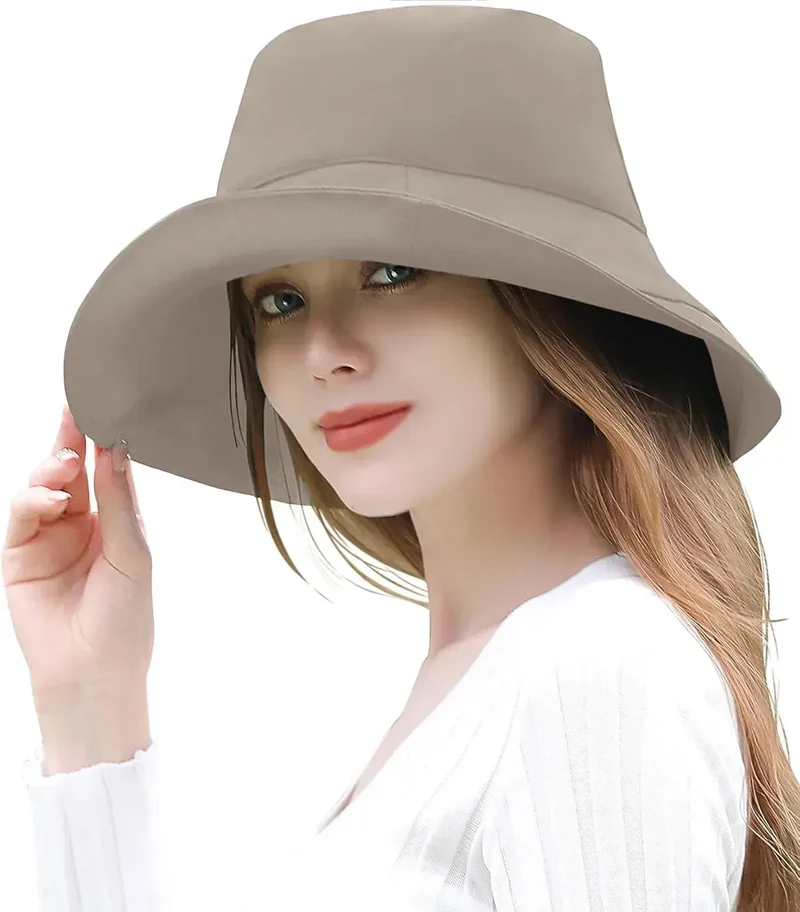 Classic Tokyo Label 100% UV Protection Sun Hat for Women