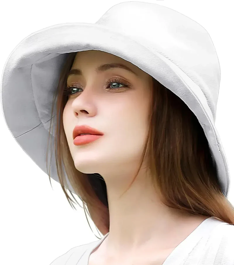 Classic Tokyo Label 100% UV Protection Sun Hat for Women