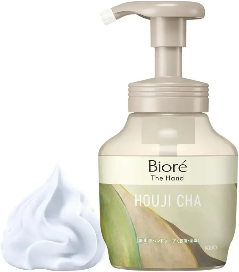 Biore U Hand Foaming Soap: Alcoholic Broom Tea Scent, 9.5 oz
