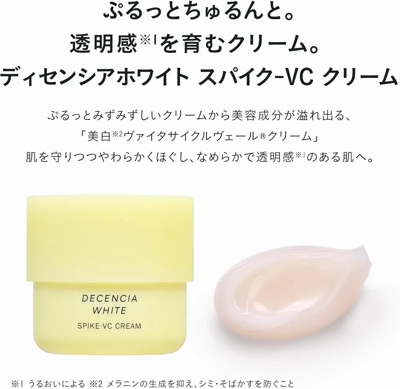 Decencia White Spike-VC Cream Refill: Sensitive Skin & Discoloration