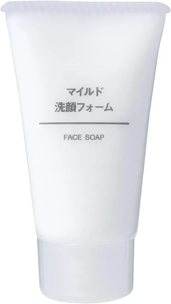 Muji Mild Facial Cleanser Travel-Size Foam Wash 0.03oz