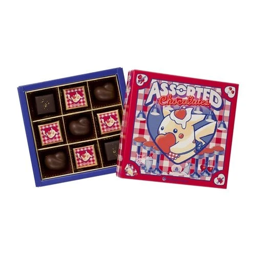 Pokemon X Morozoff assort chocolate with plush toy Pikachu