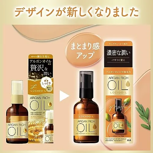 Lucido-L Argan Rich Hair Treatment Oil Rich Moisture