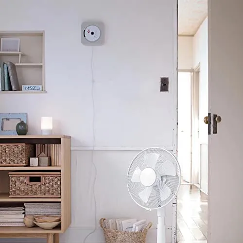 MUJI Wall Mount CD Player CPD-4 Radio Audio FM Remote Control White