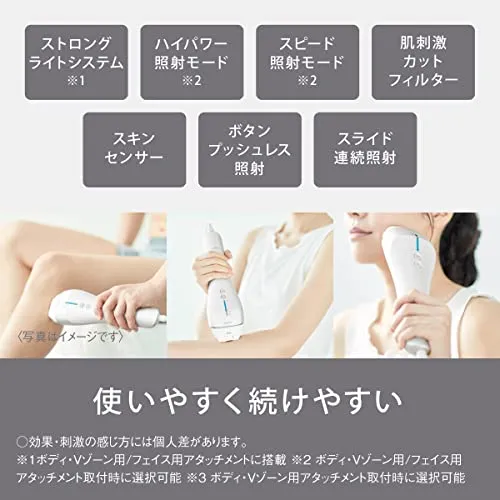 Panasonic Optical Beauty EstheMachine for body & face Gray ES-WP9A-H AC100V-240V