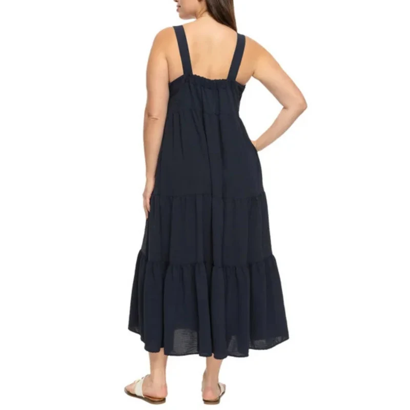 BLACK BOW - Robe Maxi pour Femme