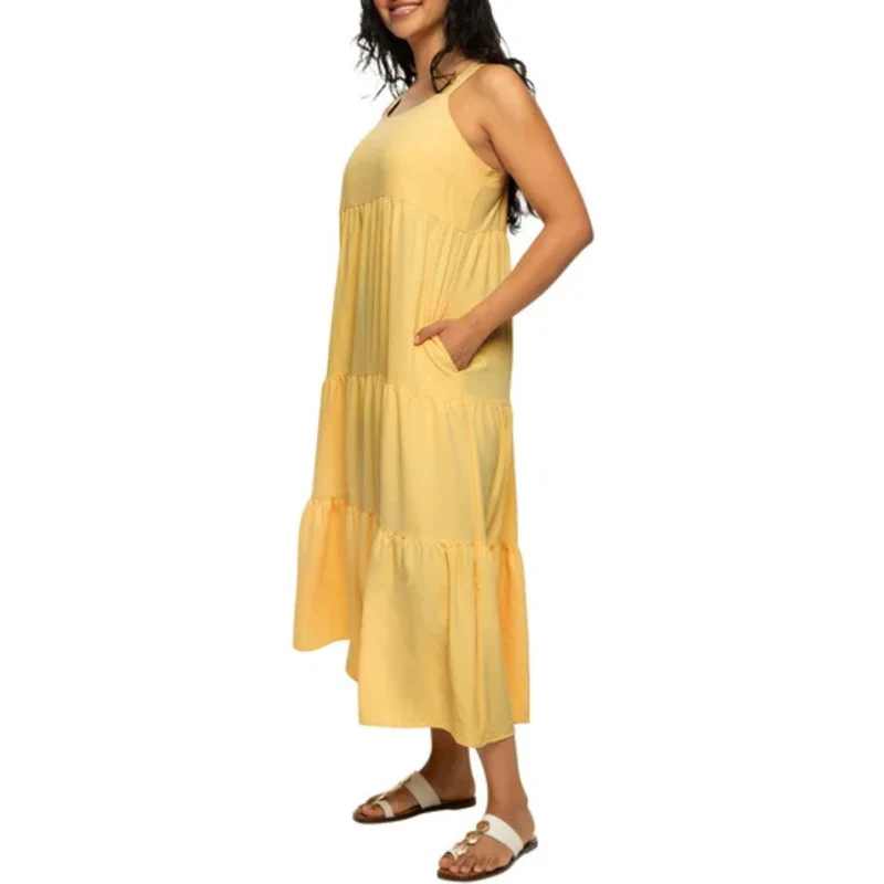 BLACK BOW - Robe Maxi pour Femme