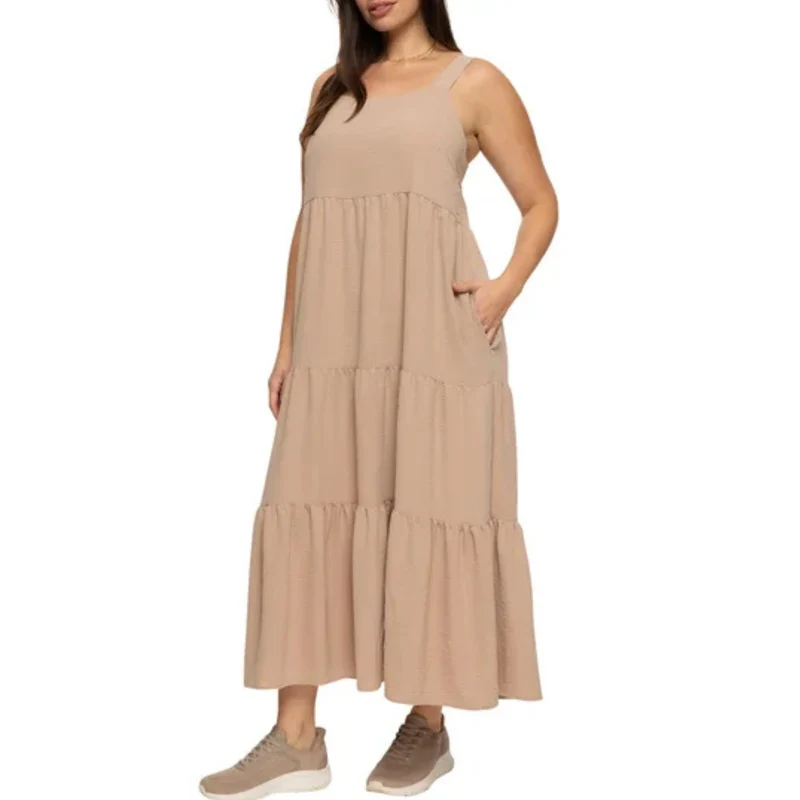 BLACK BOW - Robe Maxi pour Femme