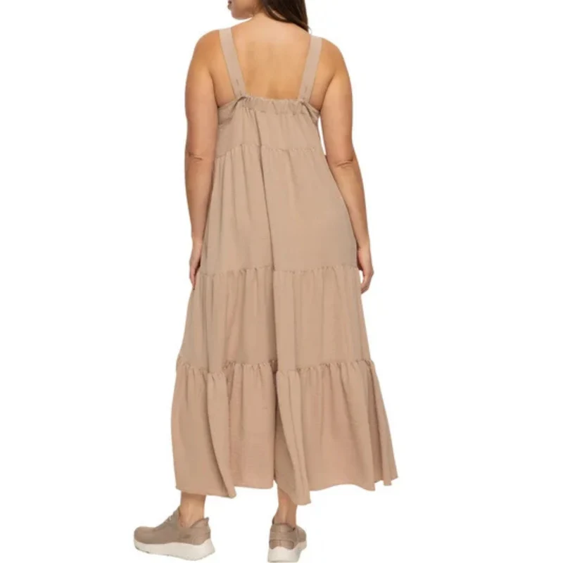 BLACK BOW - Robe Maxi pour Femme