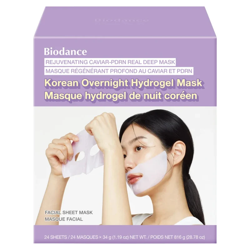 BIODANCE - Paquet de 24 Masques Régénérants Profonds au Caviar et PDRN
